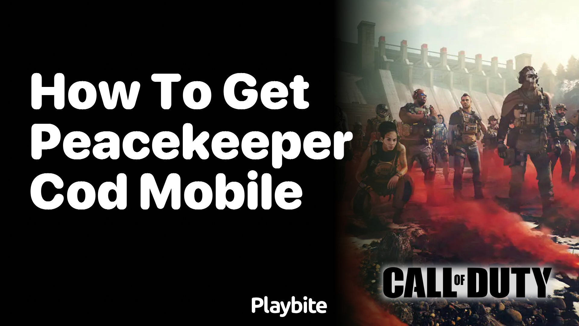 How to Get the Peacekeeper in COD Mobile