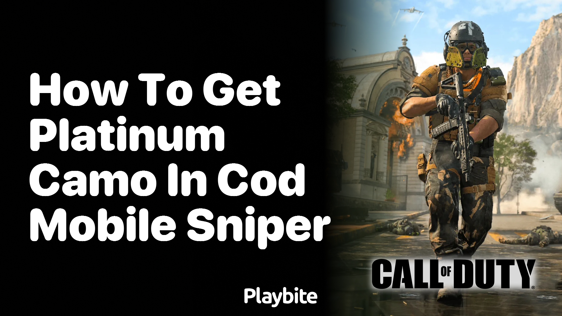 How to Get Platinum Camo in COD Mobile Sniper