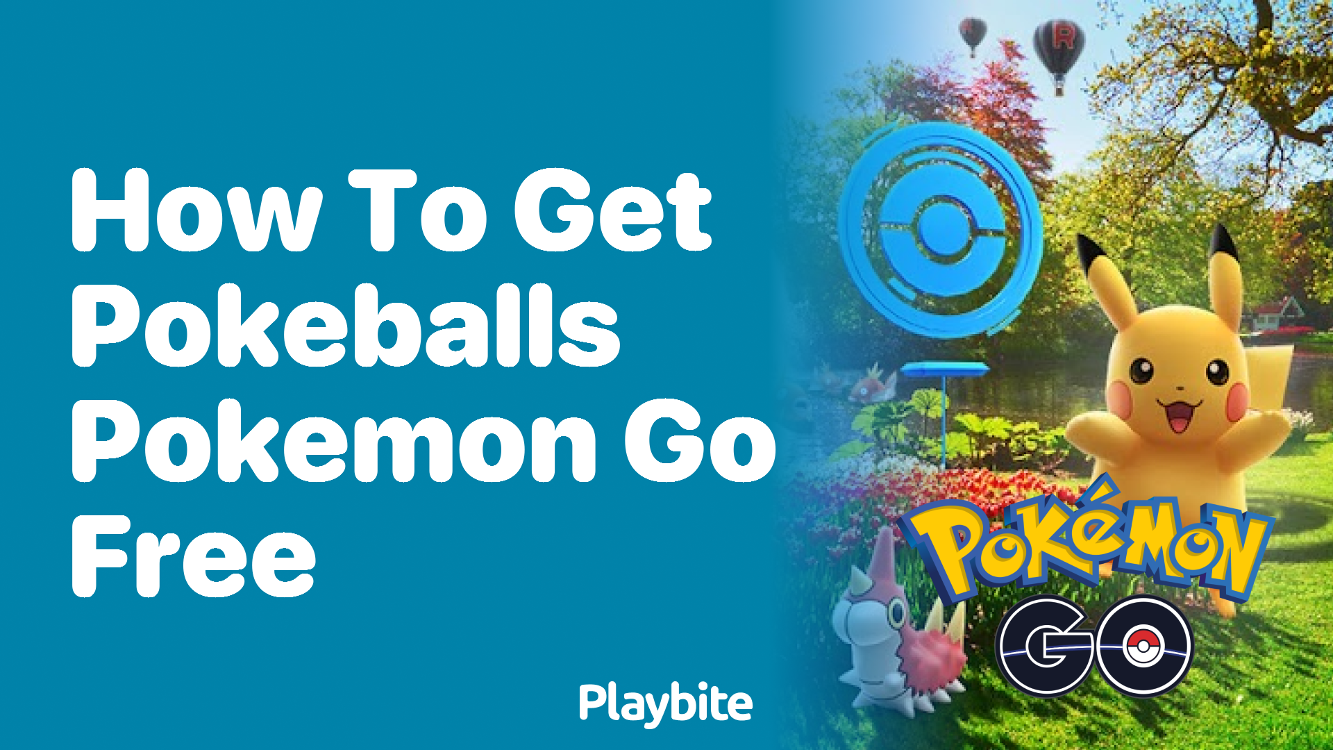 How to Get Free Pokeballs in Pokemon GO