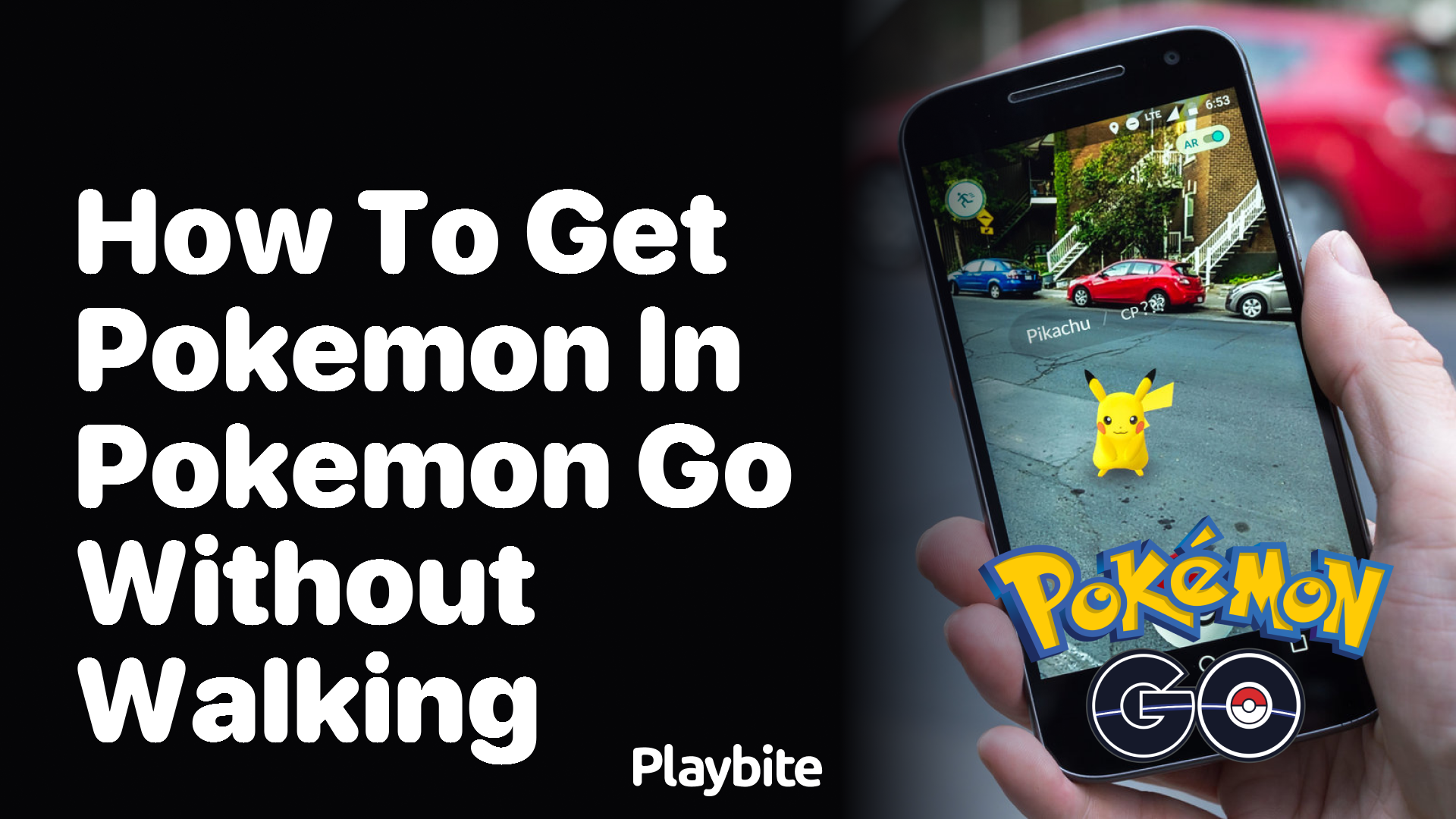 How to Catch Pokemon in Pokemon GO Without Walking Playbite