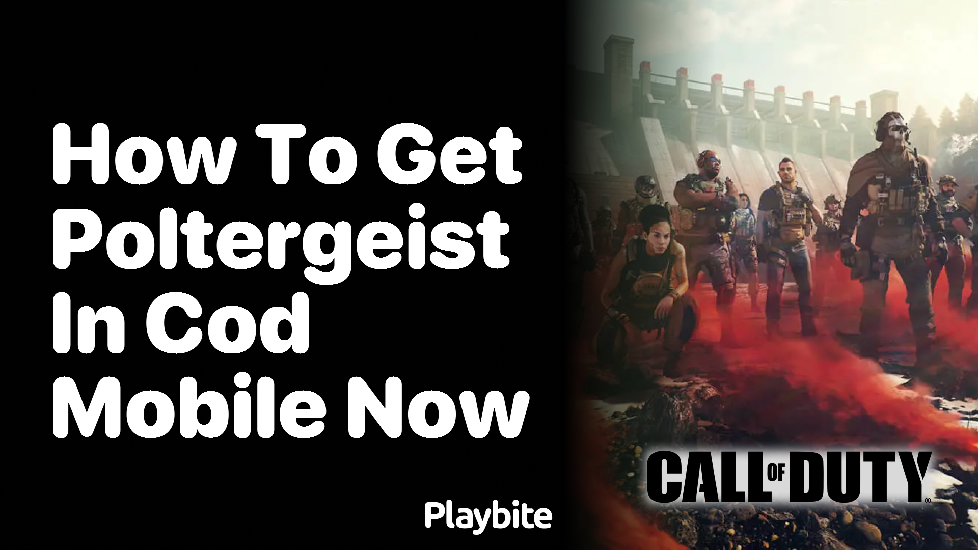 How to Get Poltergeist in COD Mobile Now