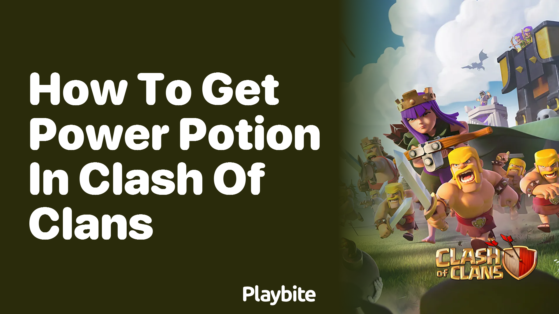 How to Get Power Potion in Clash of Clans
