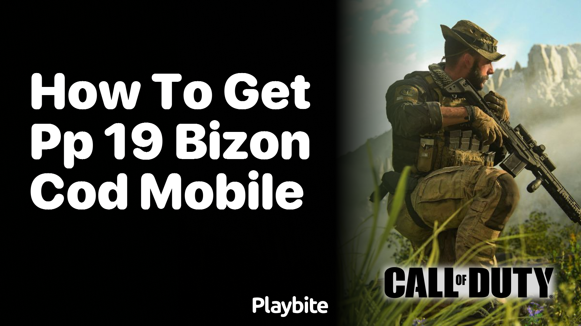 How to Get the PP19 Bizon in COD Mobile