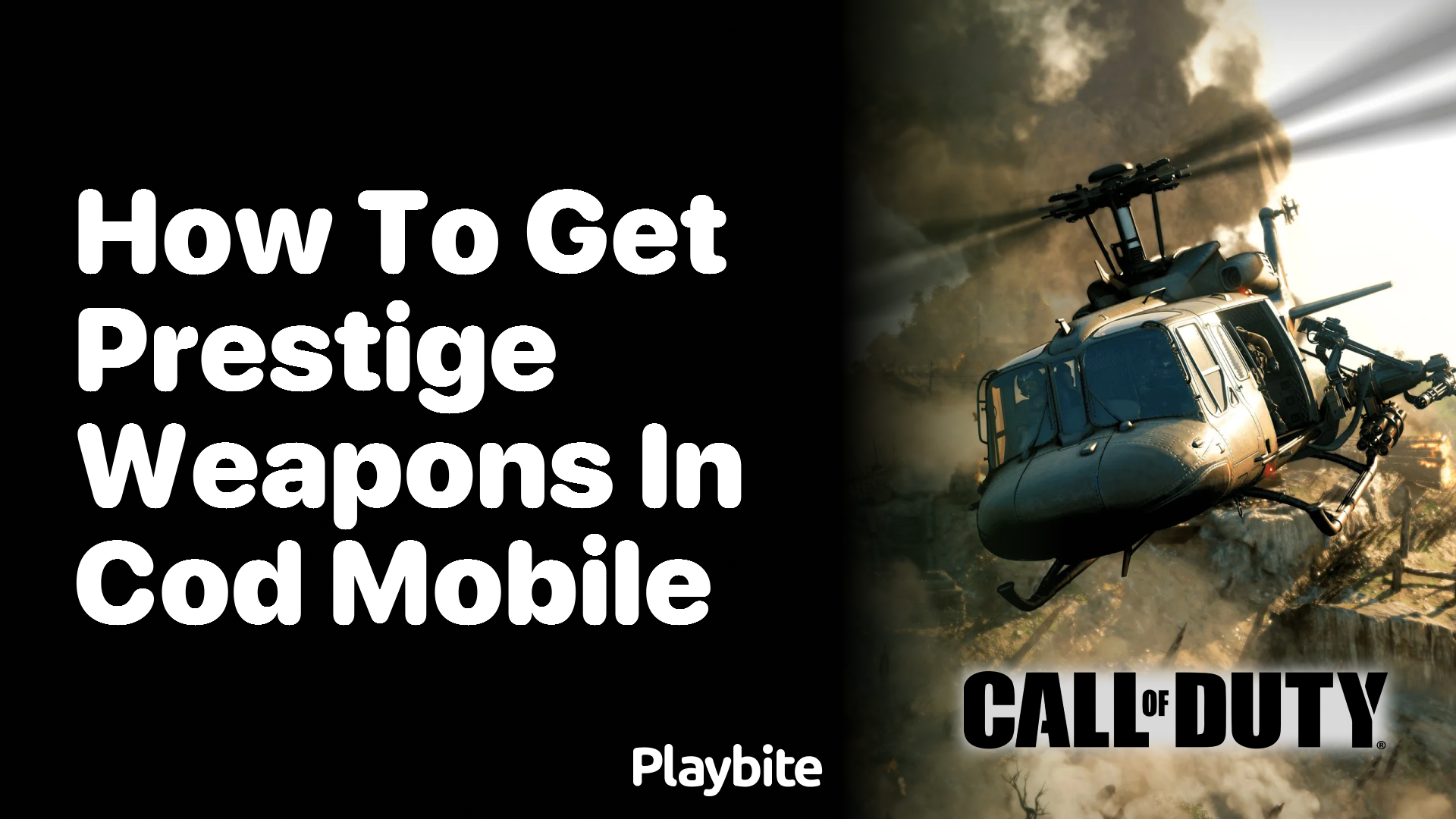 How to Get Prestige Weapons in COD Mobile: Unlocking the Best Gear