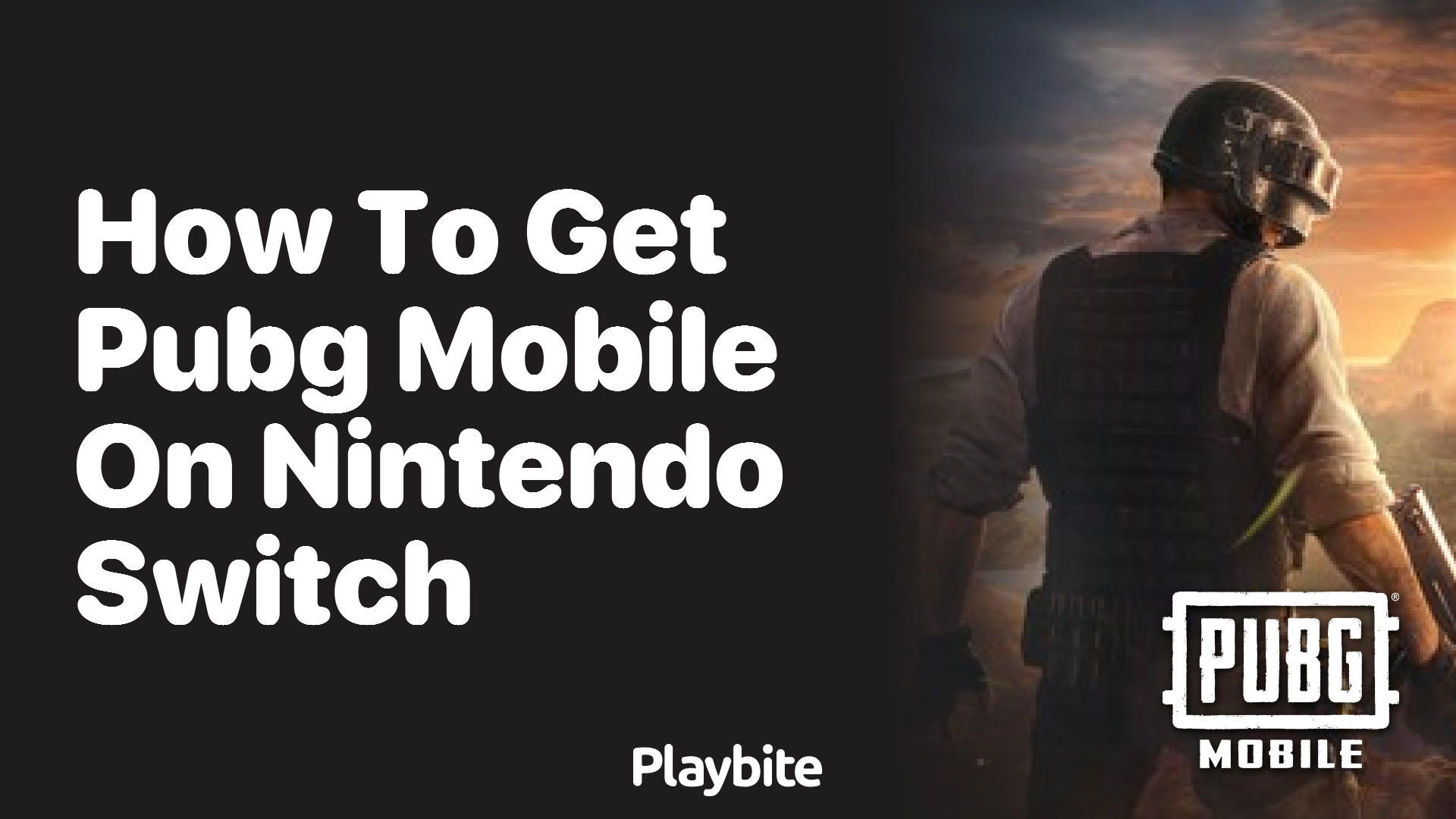 How to Get PUBG Mobile on Nintendo Switch
