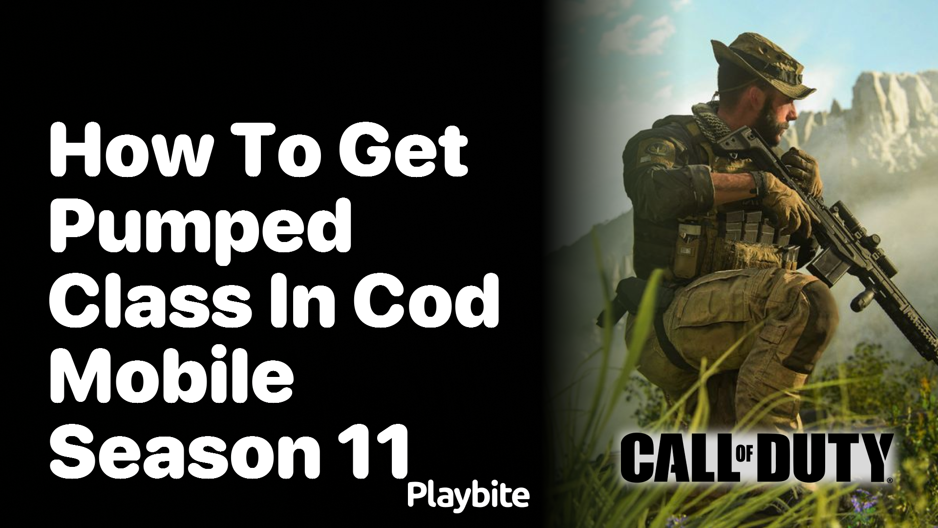 How to Get the Pumped Class in CoD Mobile Season 11