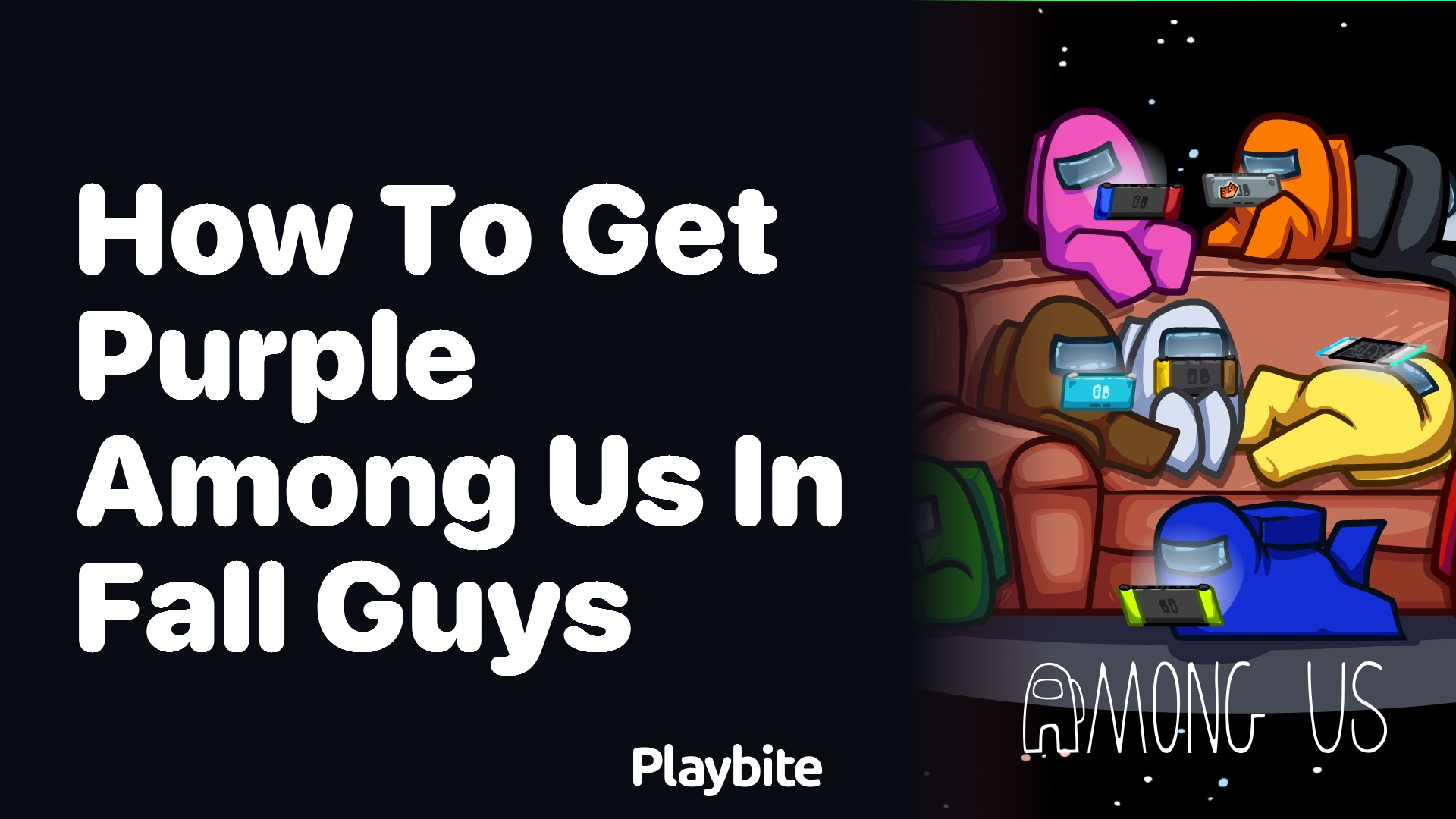 How to Get Purple Among Us in Fall Guys