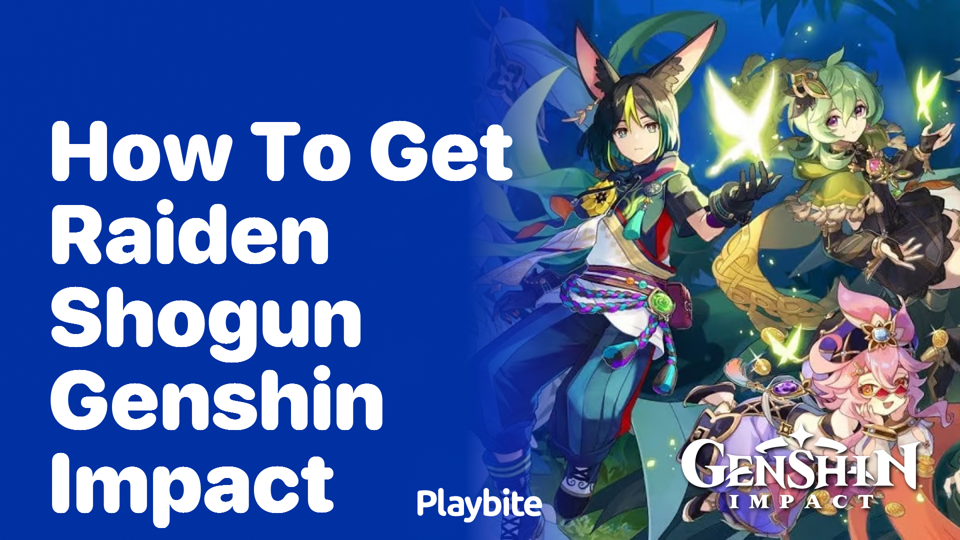 How to Get Raiden Shogun in Genshin Impact