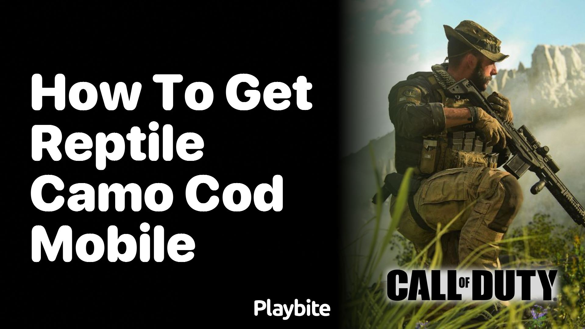 How to Get Reptile Camo in COD Mobile