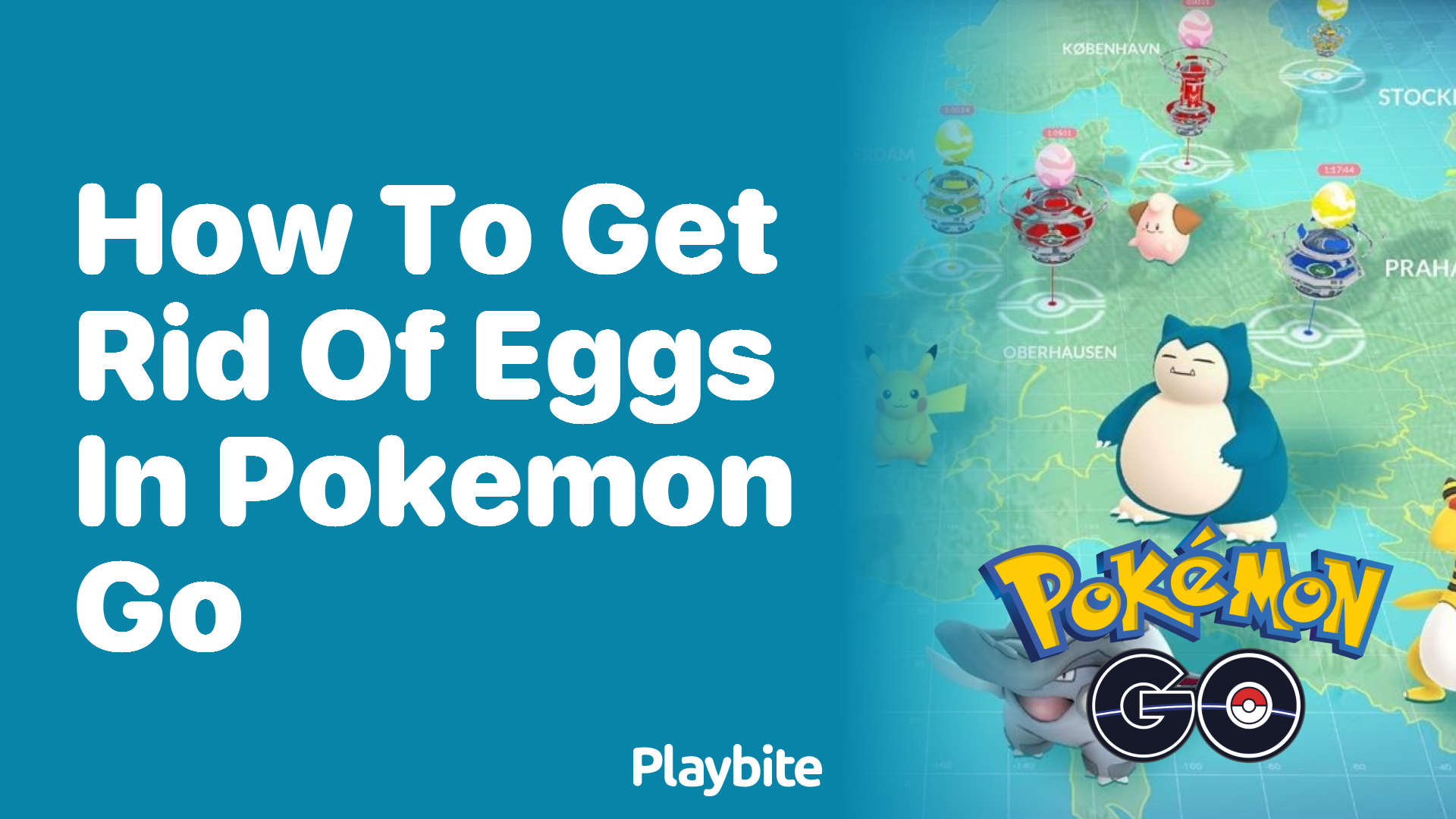 How to Get Rid of Eggs in Pokemon GO