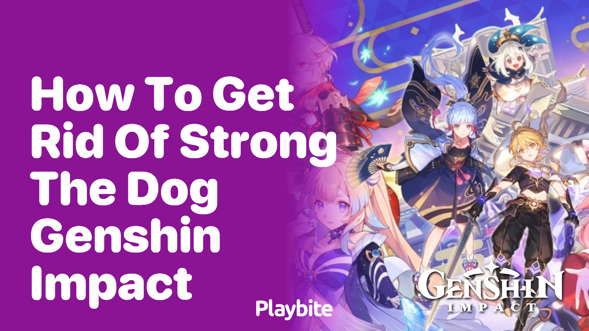 How to Get Rid of the Strong Dog in Genshin Impact