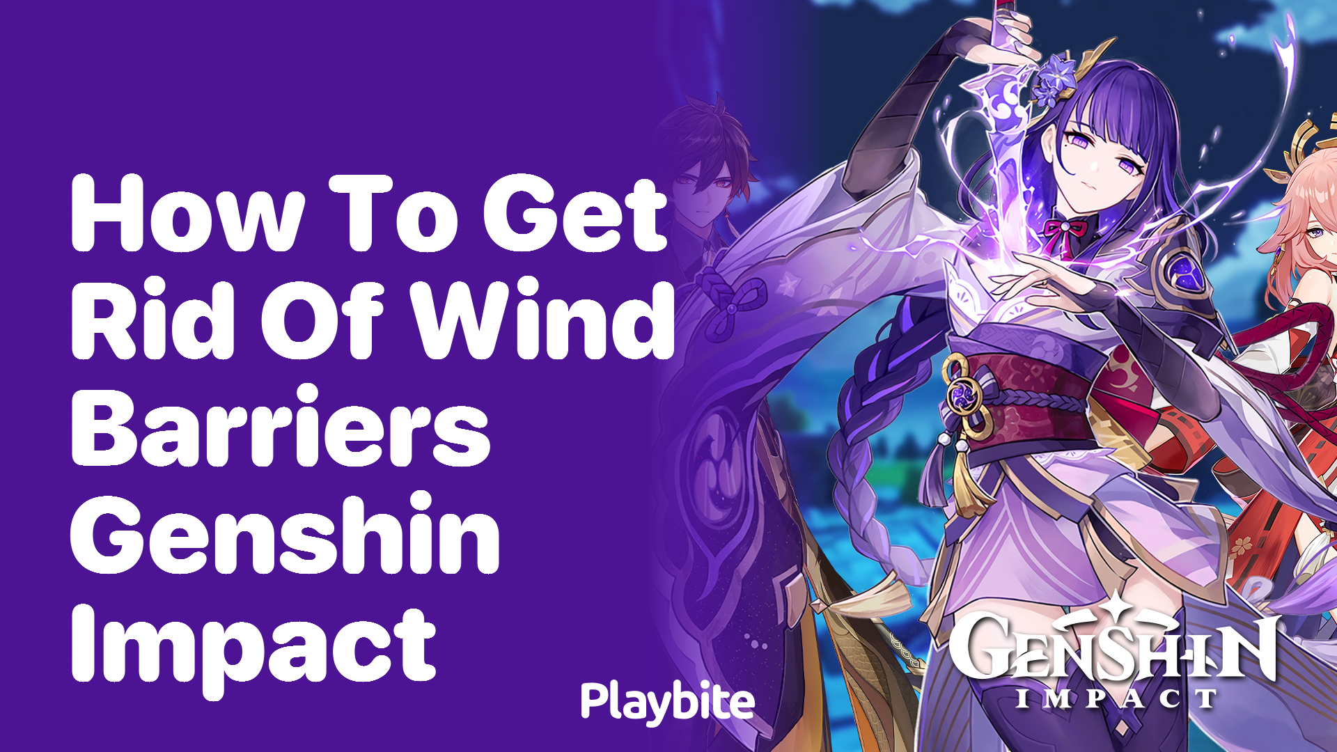 How to Get Rid of Wind Barriers in Genshin Impact
