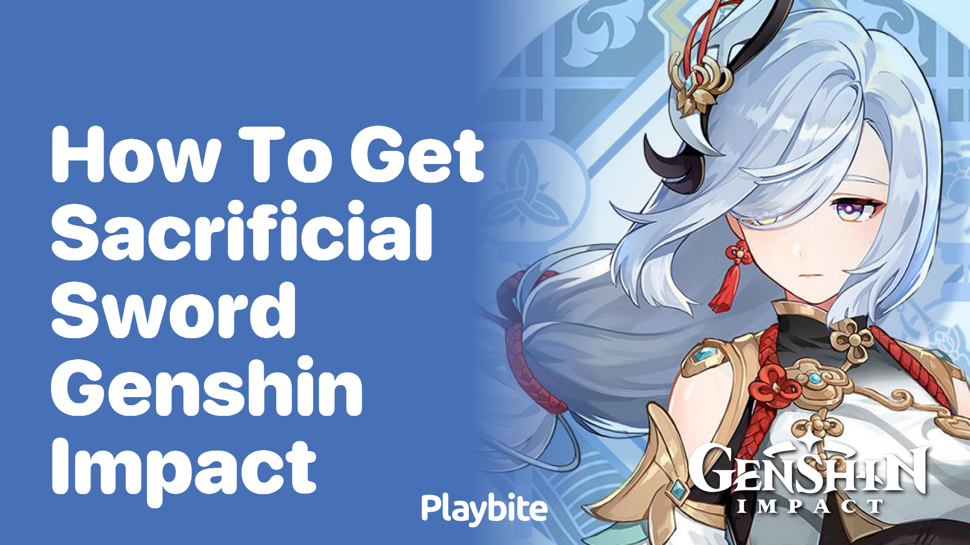 How to Get the Sacrificial Sword in Genshin Impact