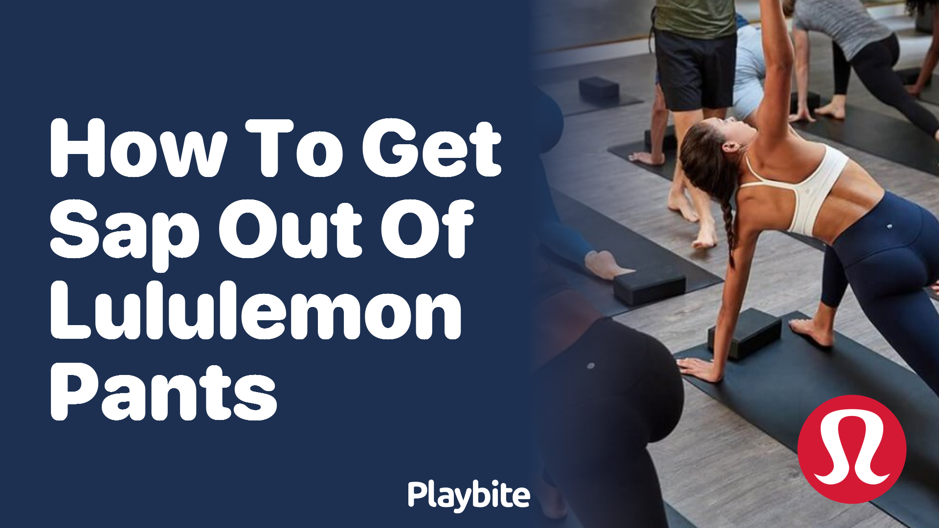 How to Get Sap Out of Lululemon Pants