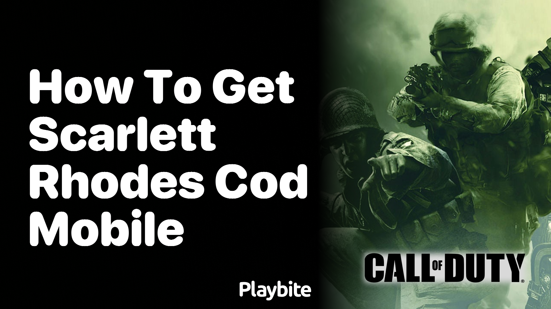 How to Get Scarlett Rhodes in COD Mobile