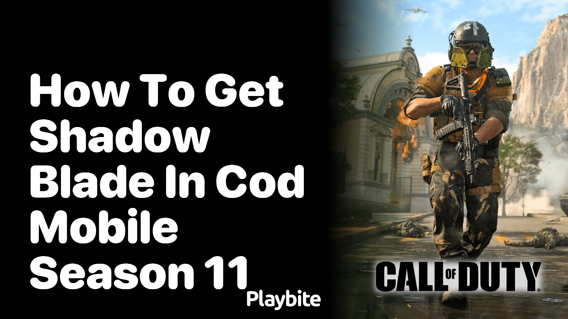 How to Get the Shadow Blade in COD Mobile Season 11