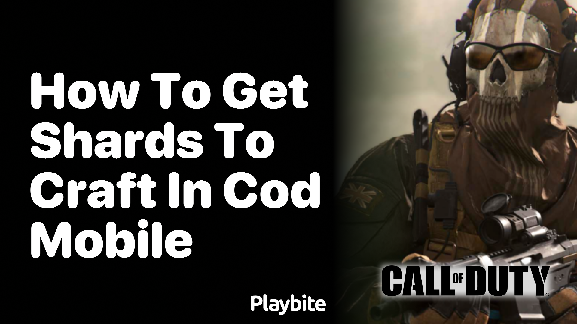 How to Get Shards to Craft in COD Mobile