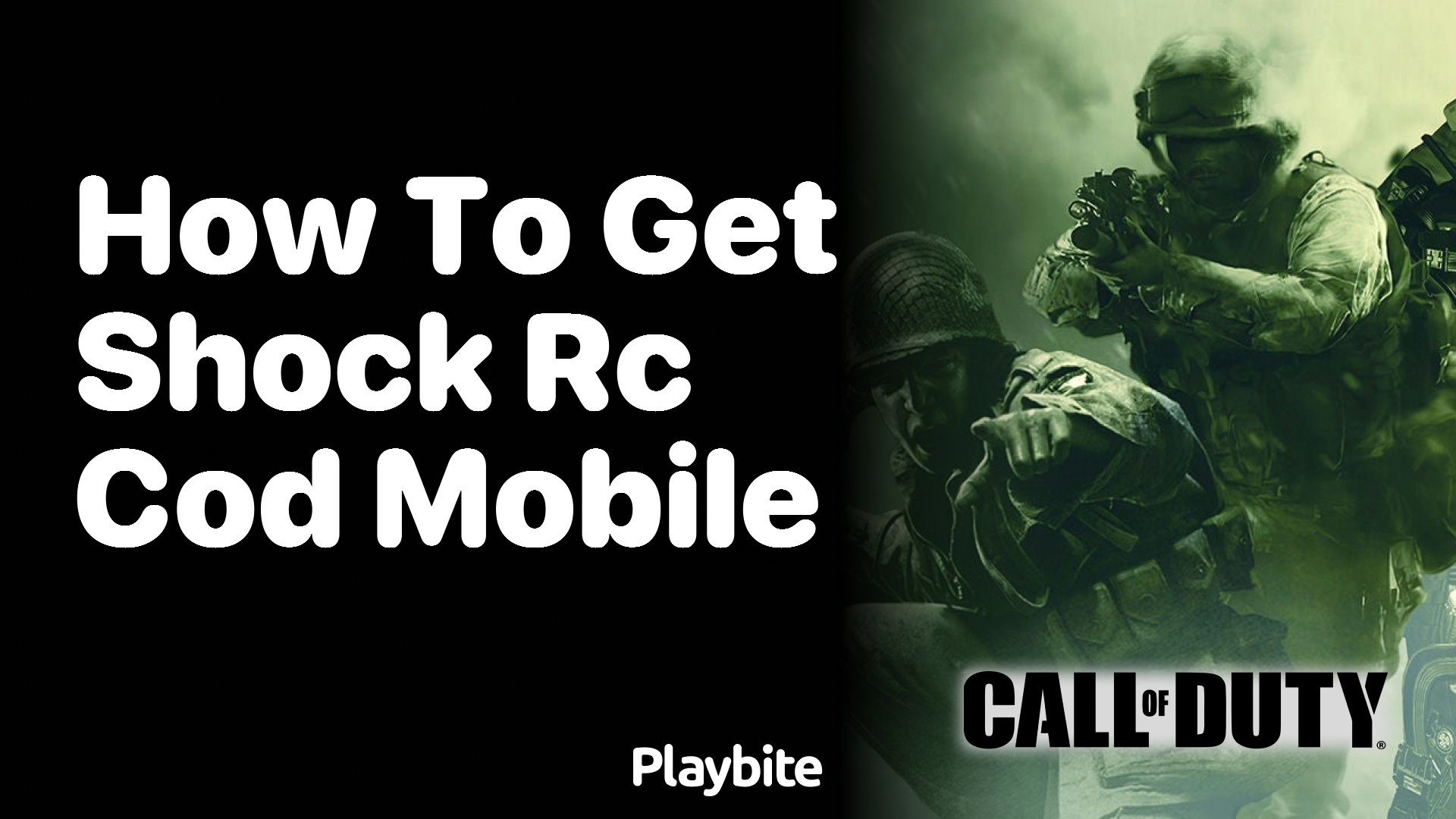 How to Get Shock RC in COD Mobile?
