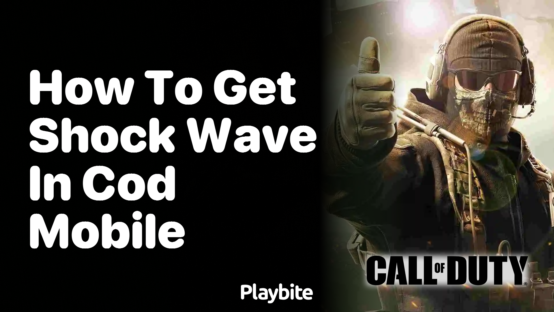 How to Get Shock Wave in COD Mobile