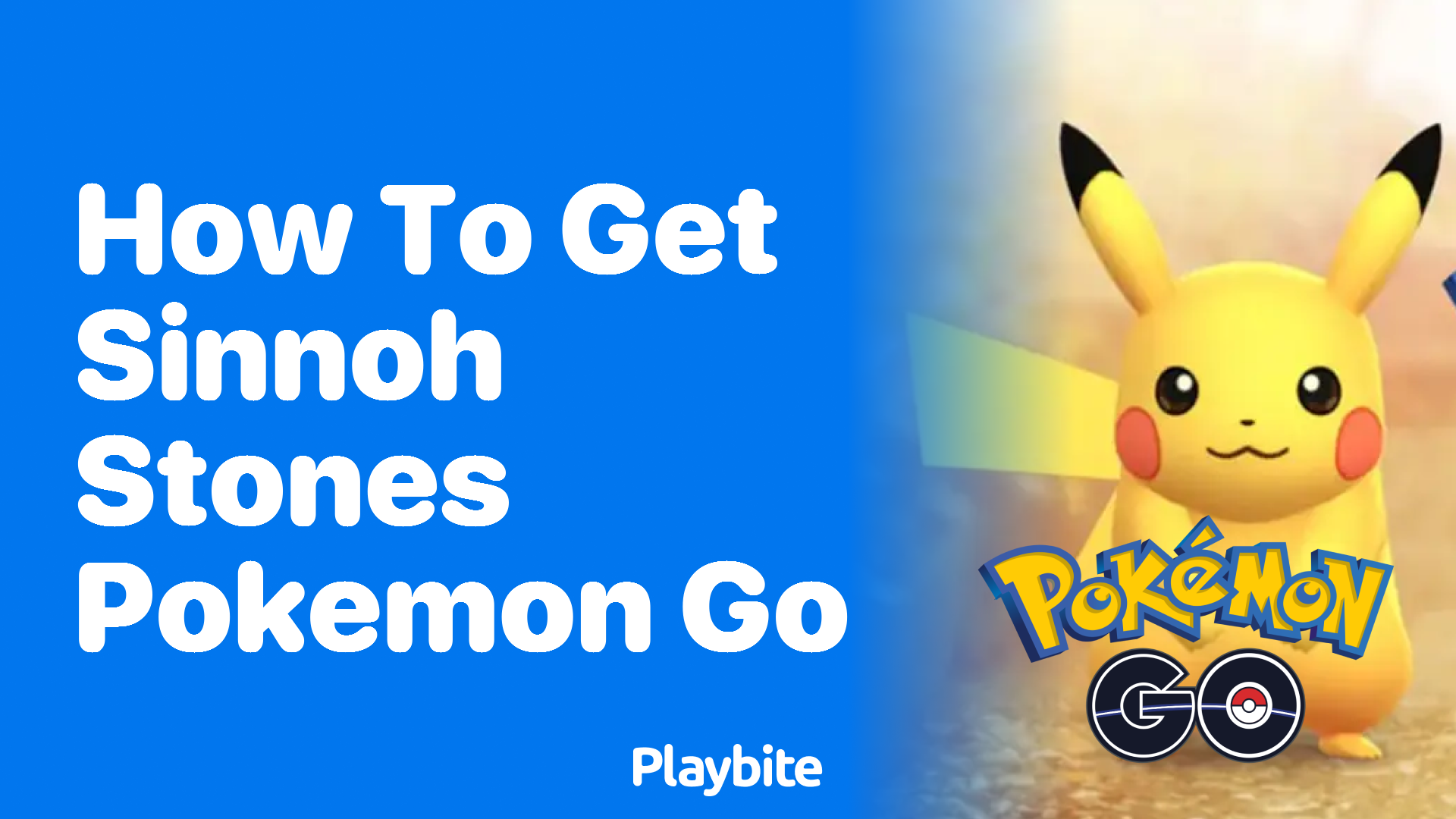 How to Get Sinnoh Stones in Pokemon GO