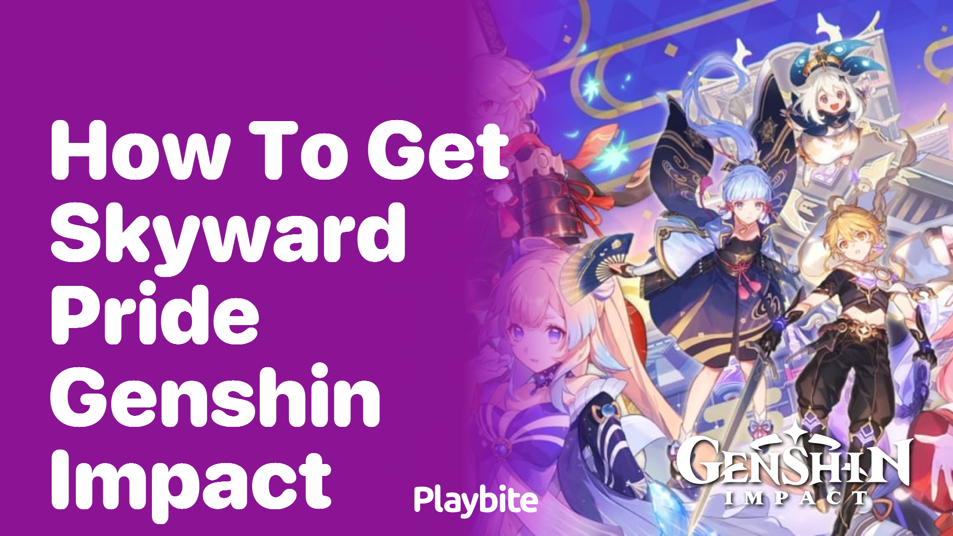 How to Get Skyward Pride in Genshin Impact