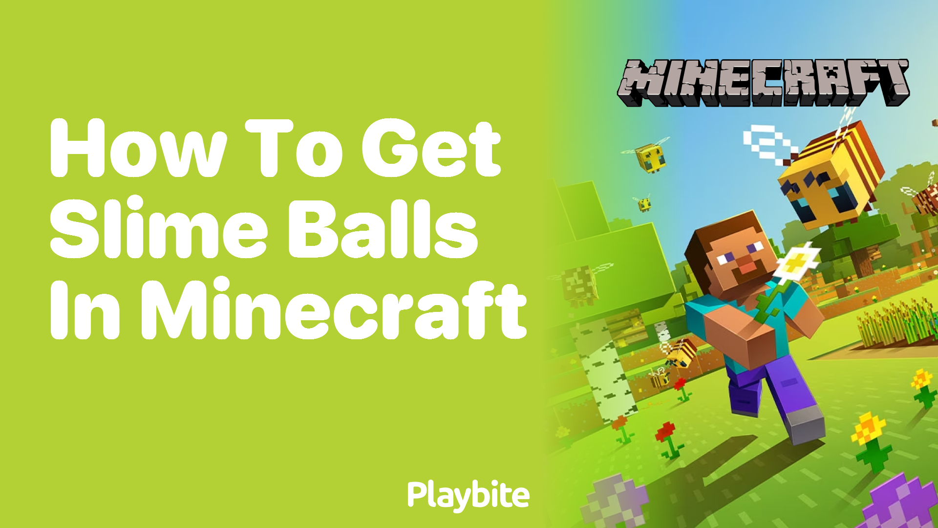 How to Get Slime Balls in Minecraft - Playbite