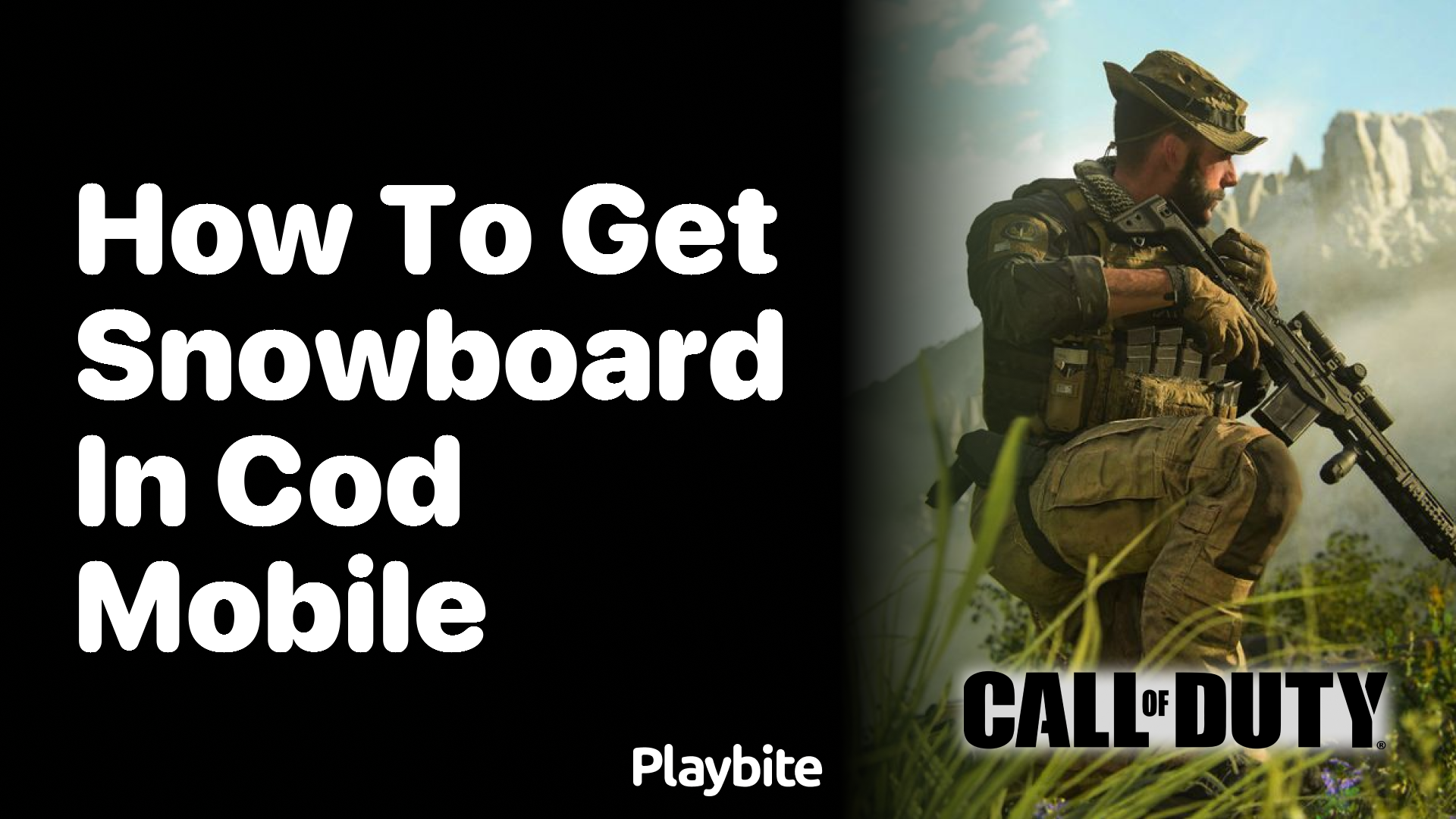 How to Get a Snowboard in COD Mobile