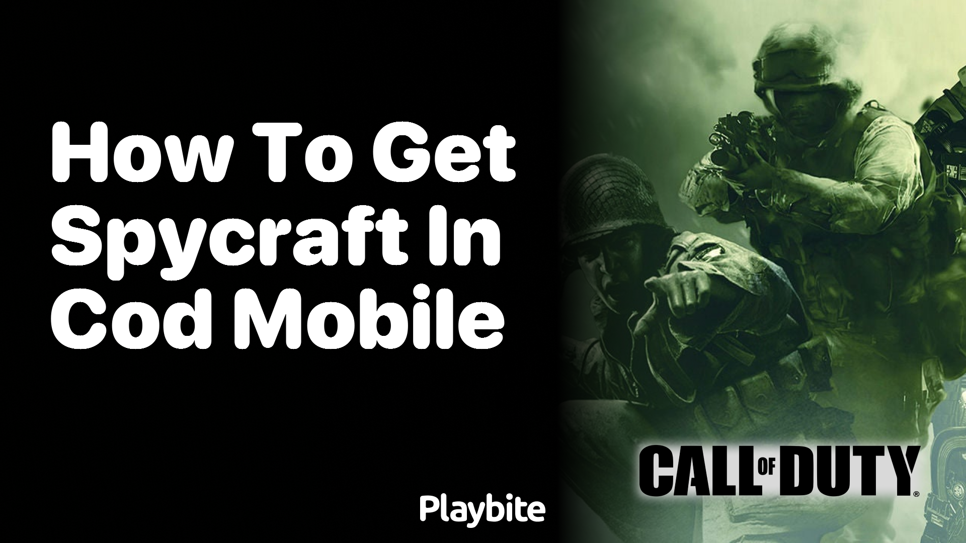 How to Get Spycraft in COD Mobile