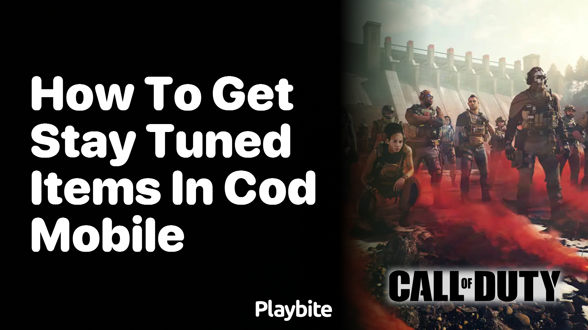 How to Get Stay Tuned Items in COD Mobile