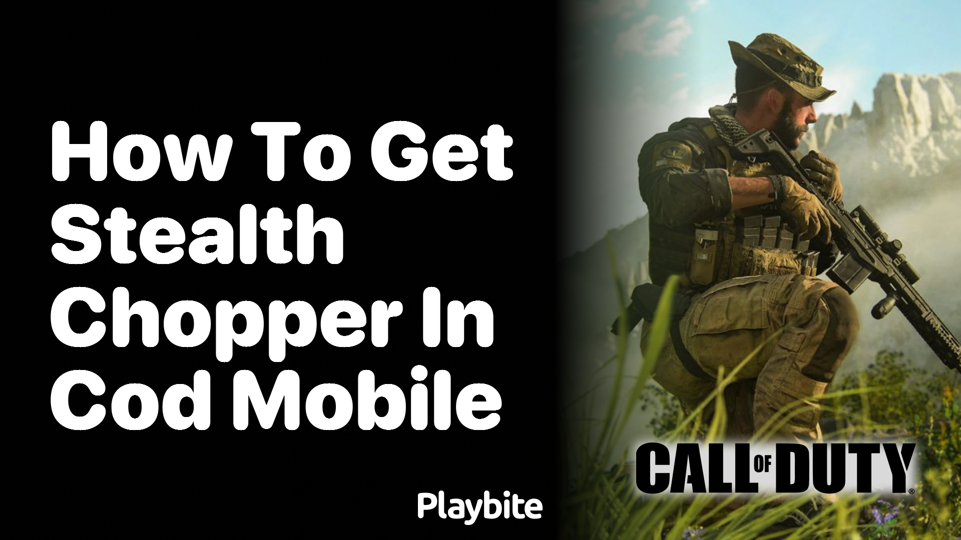 How to Get Stealth Chopper in COD Mobile?