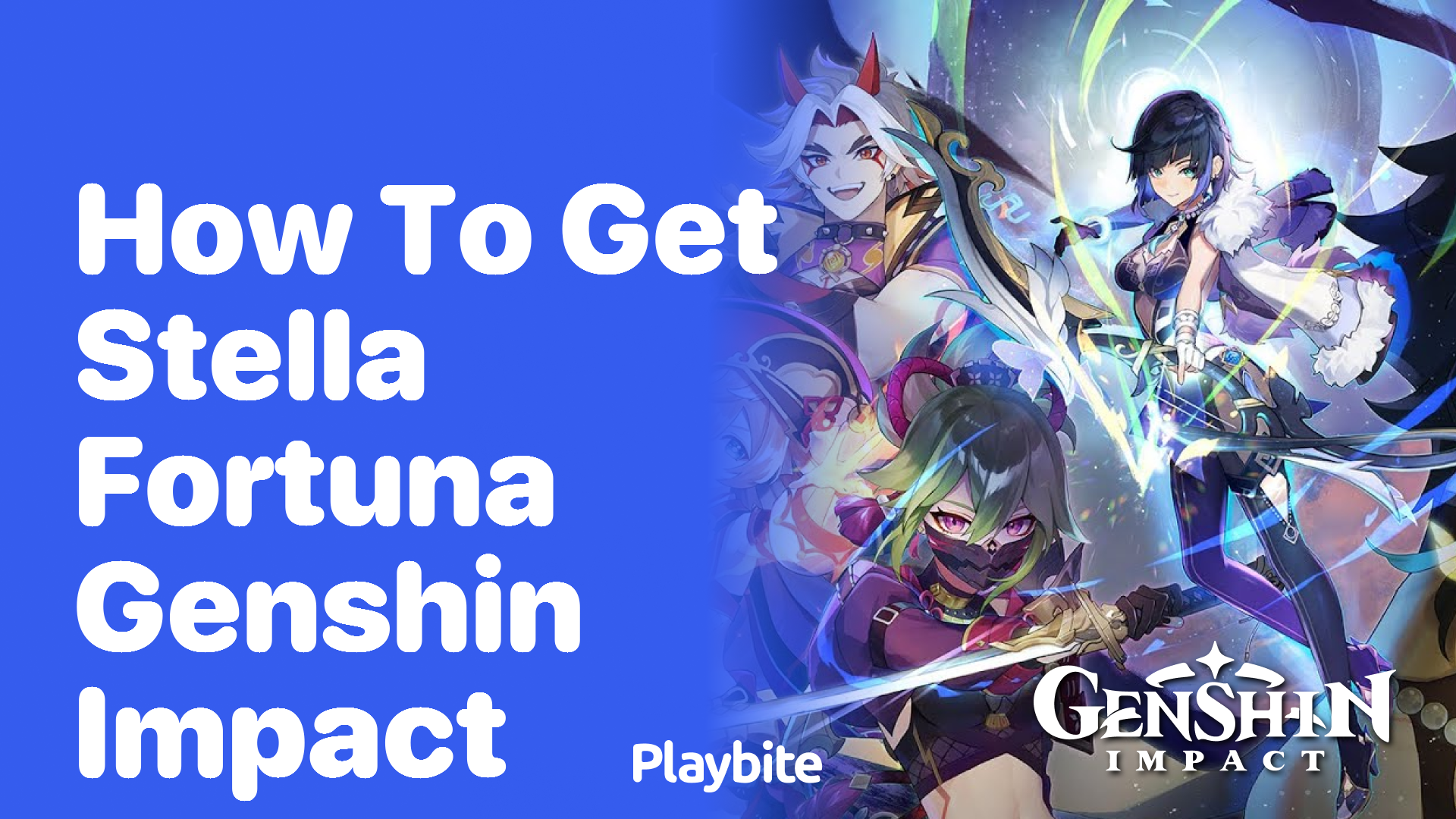 How to Get Stella Fortuna in Genshin Impact