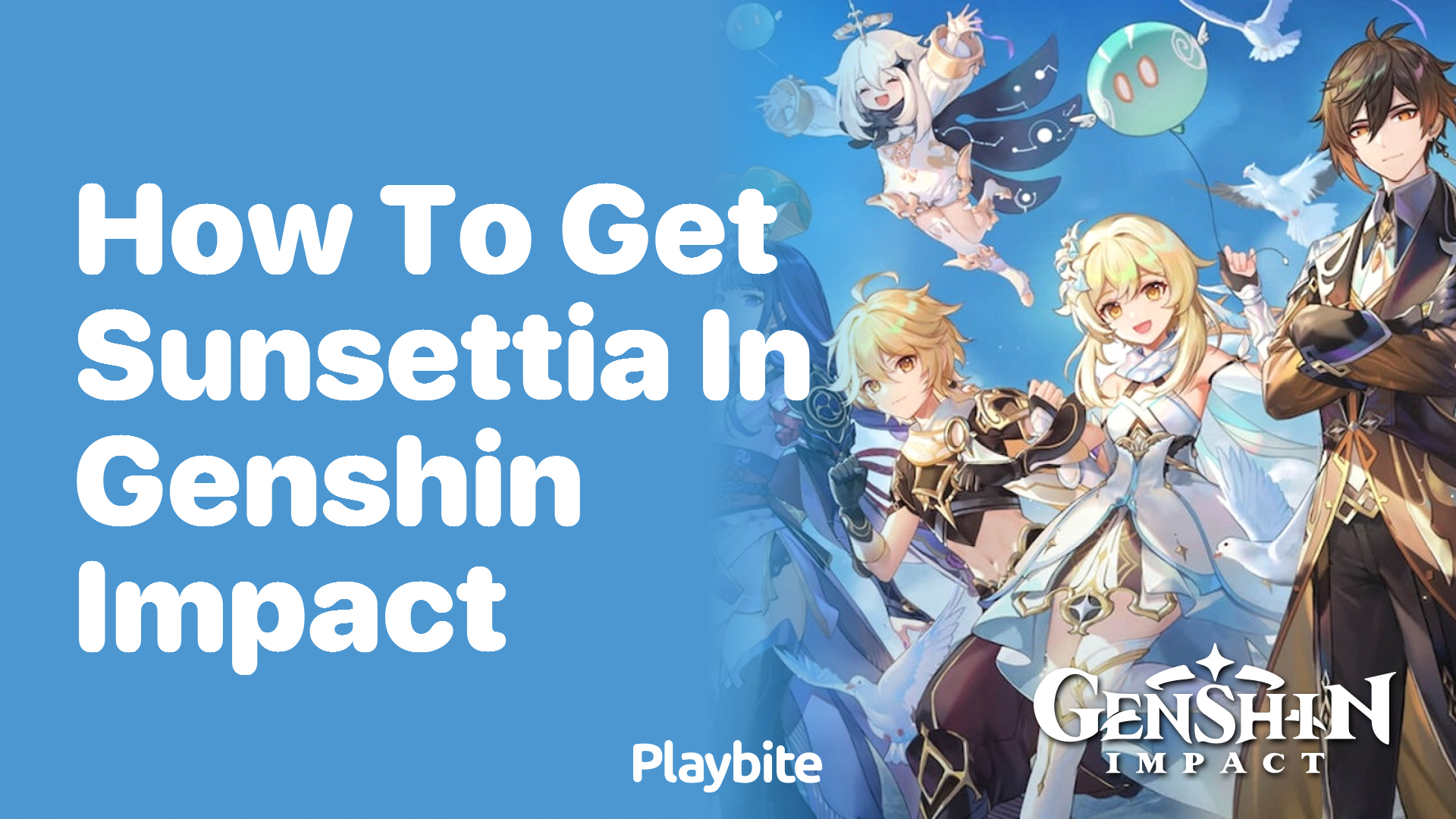 How to Get Sunsettia in Genshin Impact