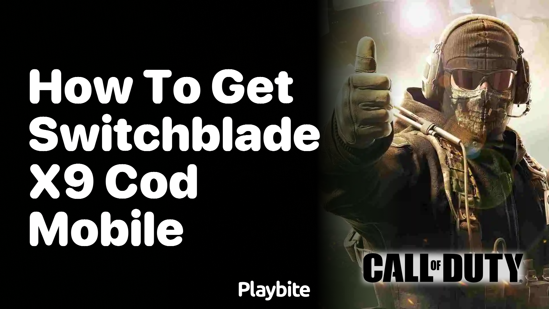 How to Get the Switchblade X9 in COD Mobile