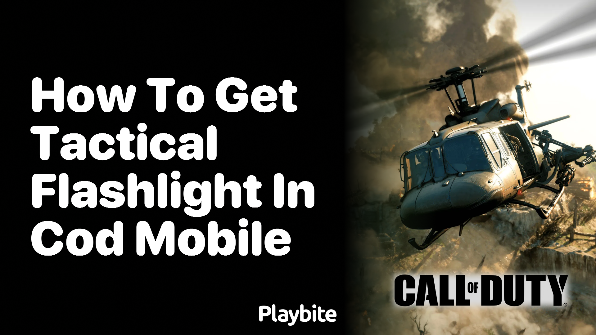 How to Get the Tactical Flashlight in COD Mobile