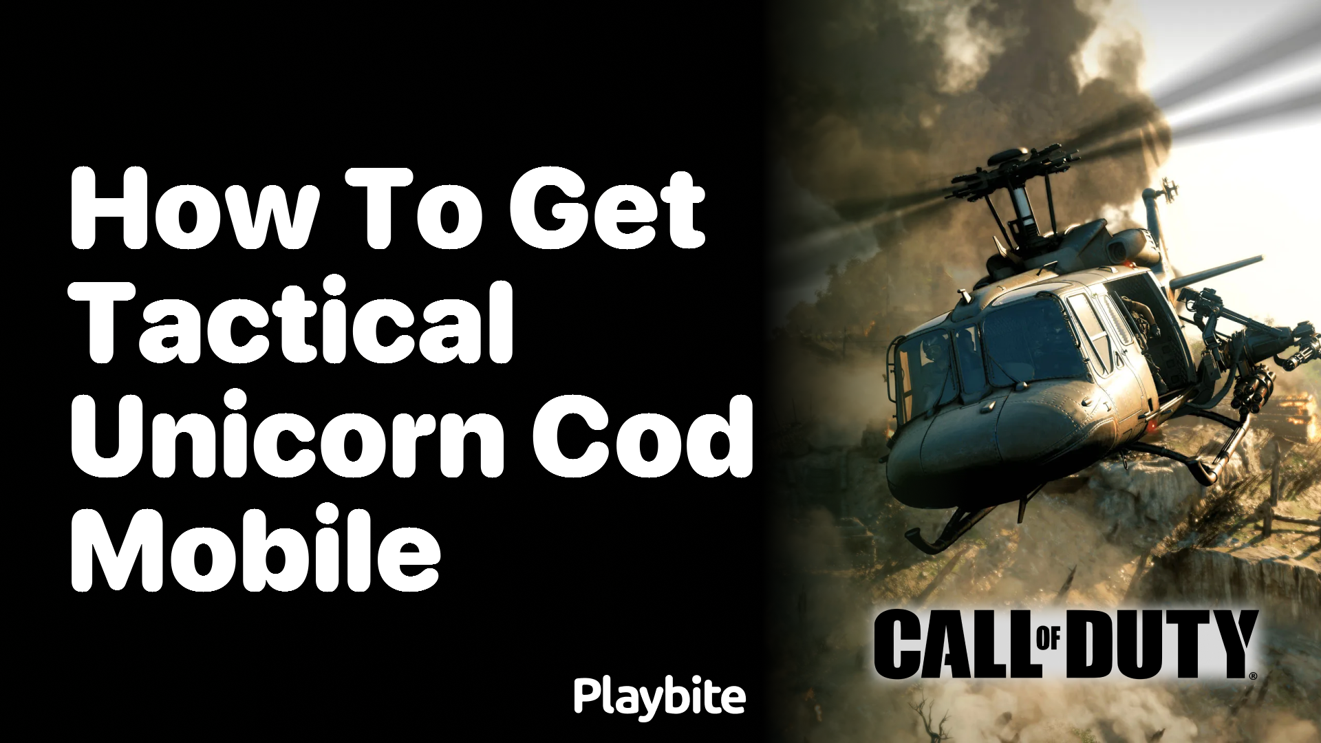 How to Get the Tactical Unicorn in COD Mobile