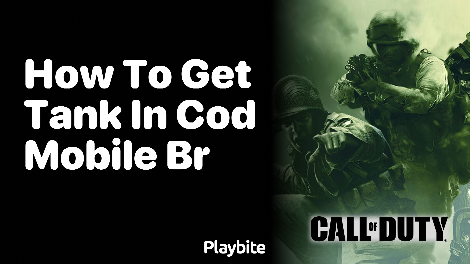 How to Get a Tank in COD Mobile Battle Royale