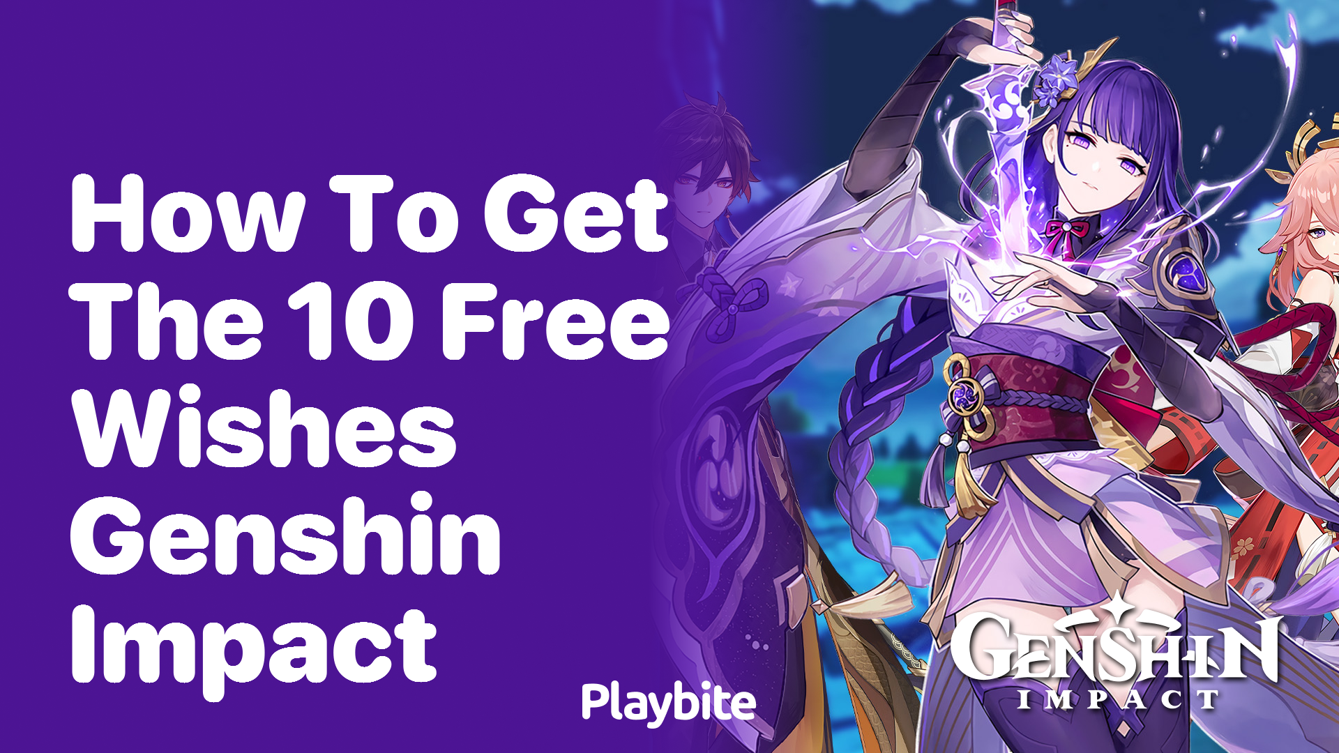 How to Get the 10 Free Wishes in Genshin Impact