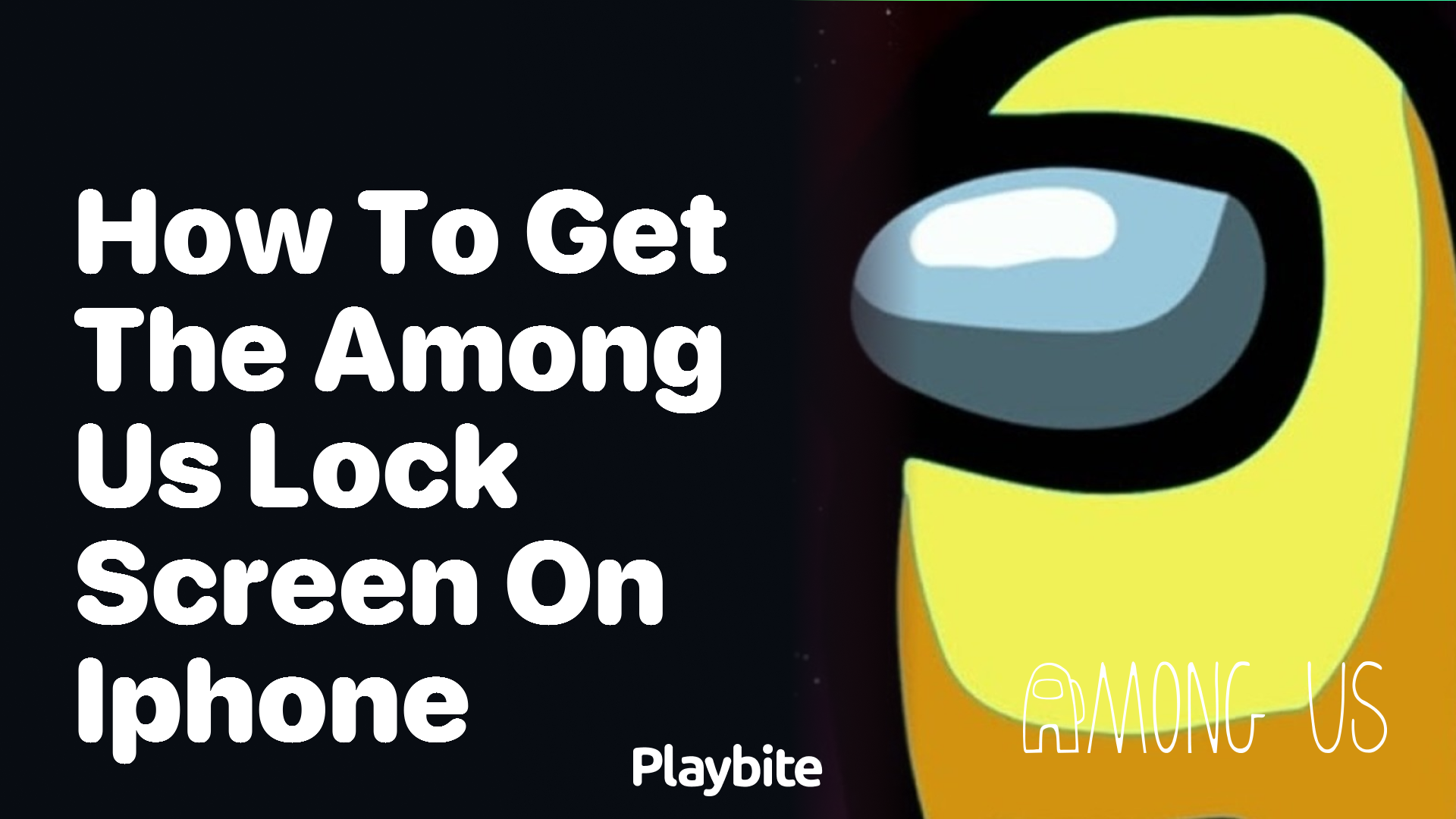 How to Get the Among Us Lock Screen on iPhone