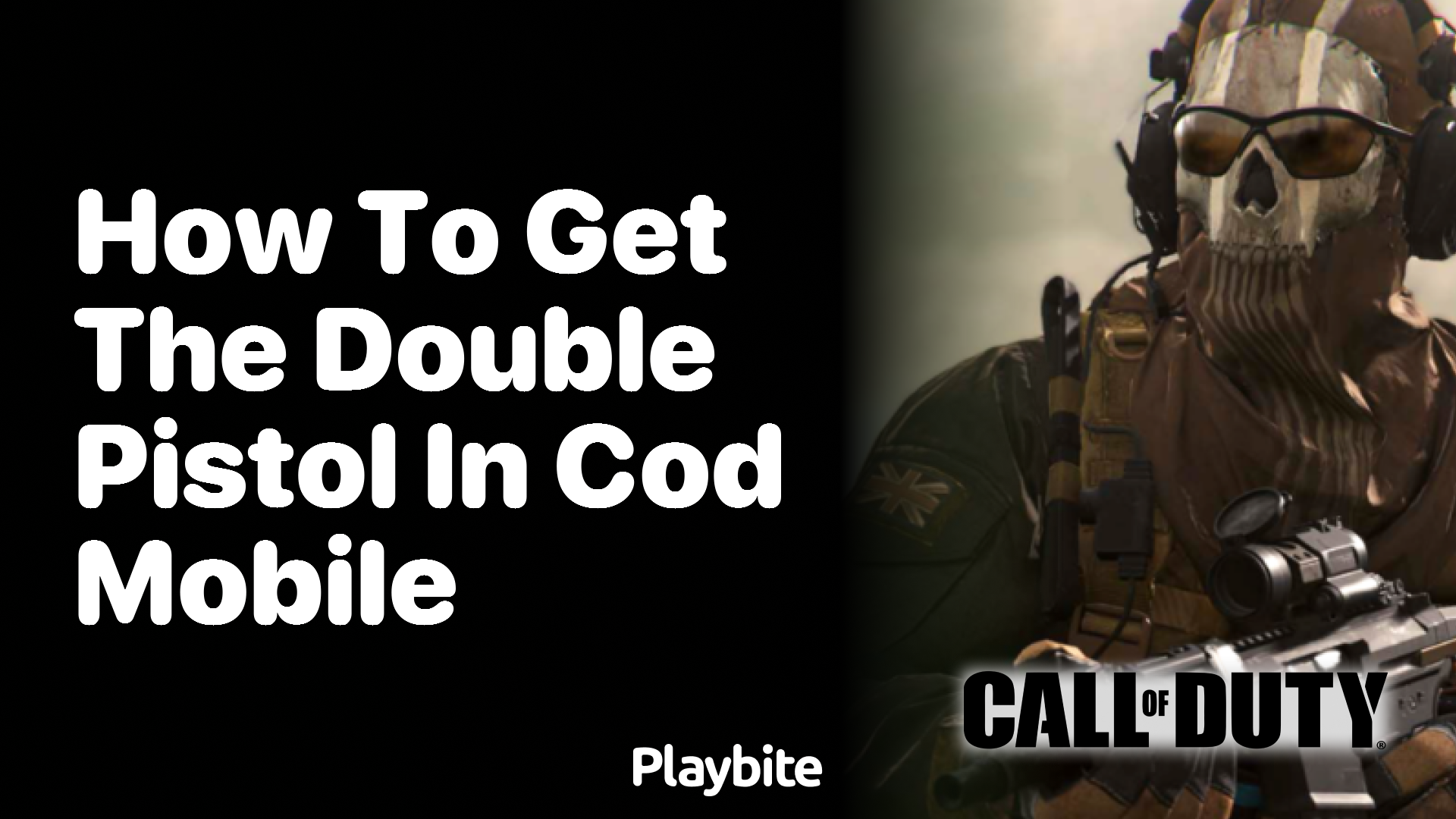 How to Get the Double Pistol in CoD Mobile