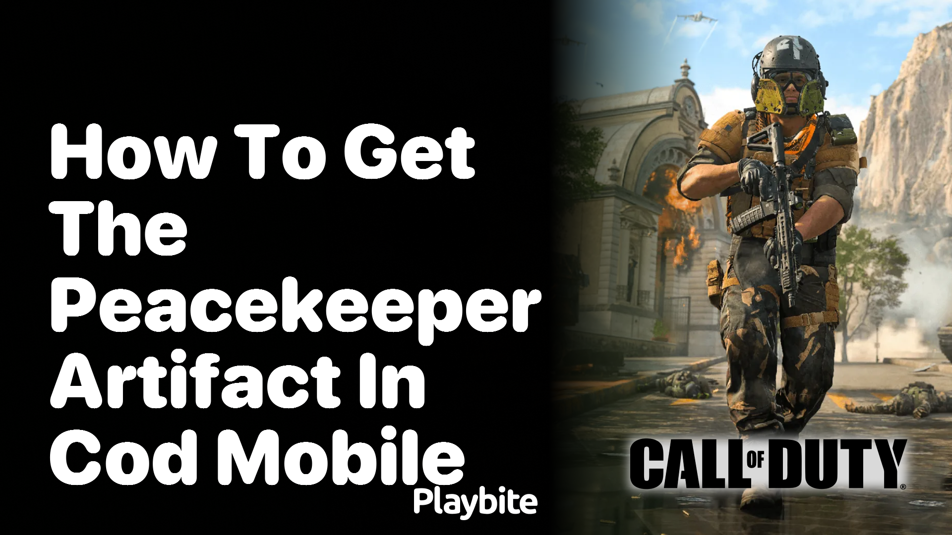 How to Get the Peacekeeper Artifact in COD Mobile