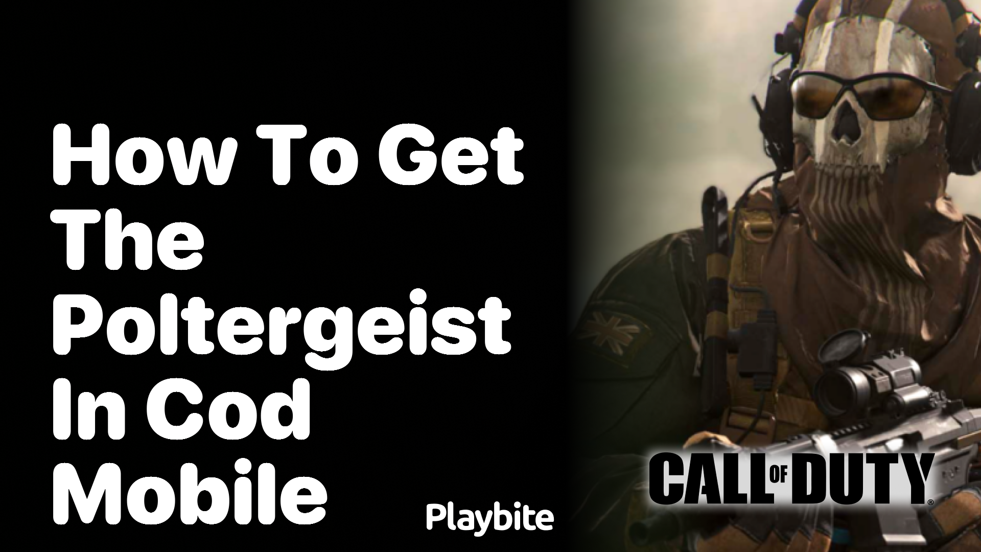 How to Get the Poltergeist in COD Mobile