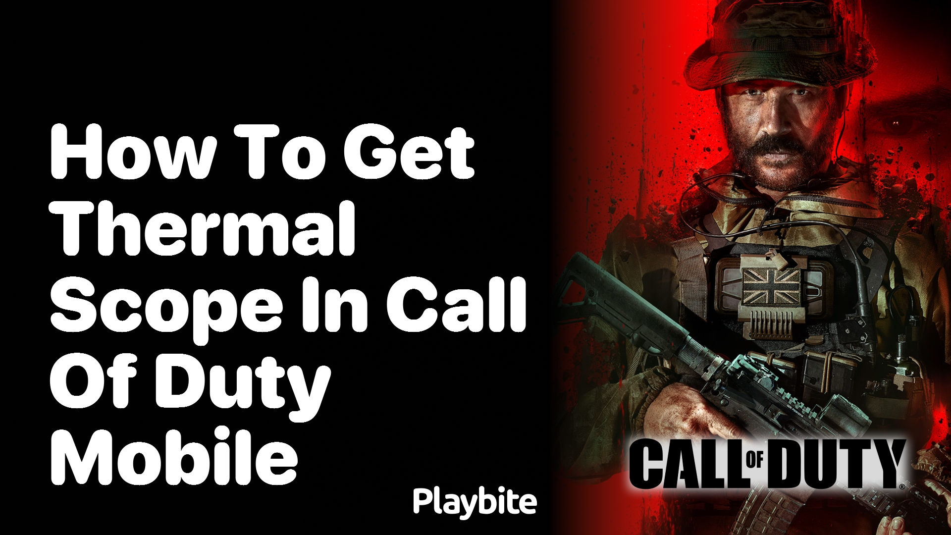 How to Get a Thermal Scope in Call of Duty Mobile