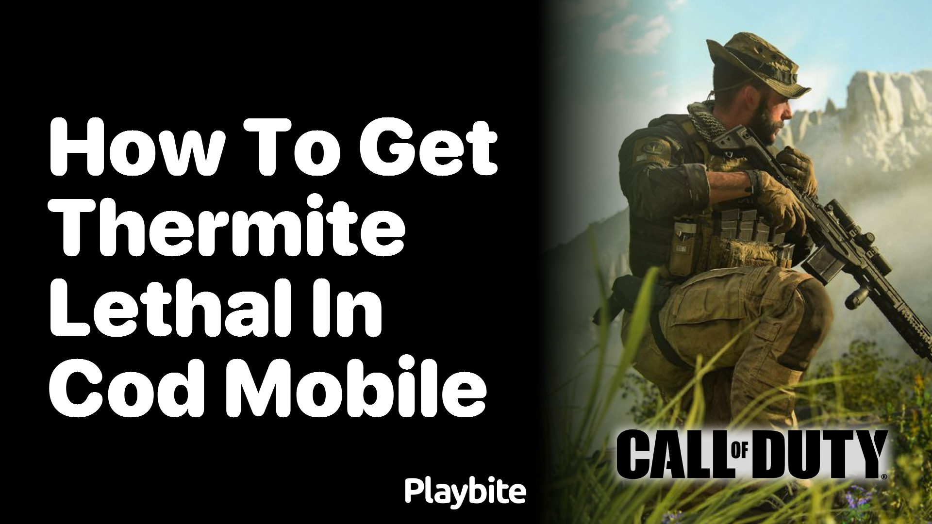 How to Get Thermite Lethal in COD Mobile