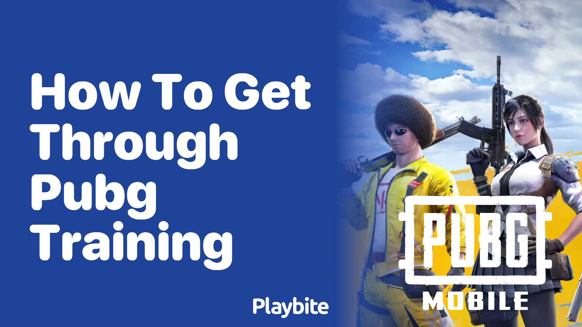How to Get through PUBG Training: Tips and Tricks