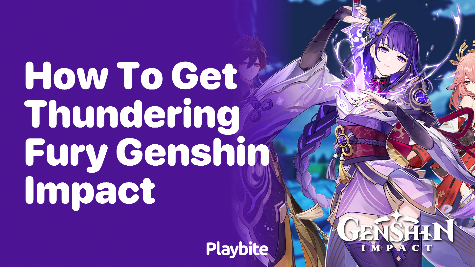 How to Get Thundering Fury in Genshin Impact