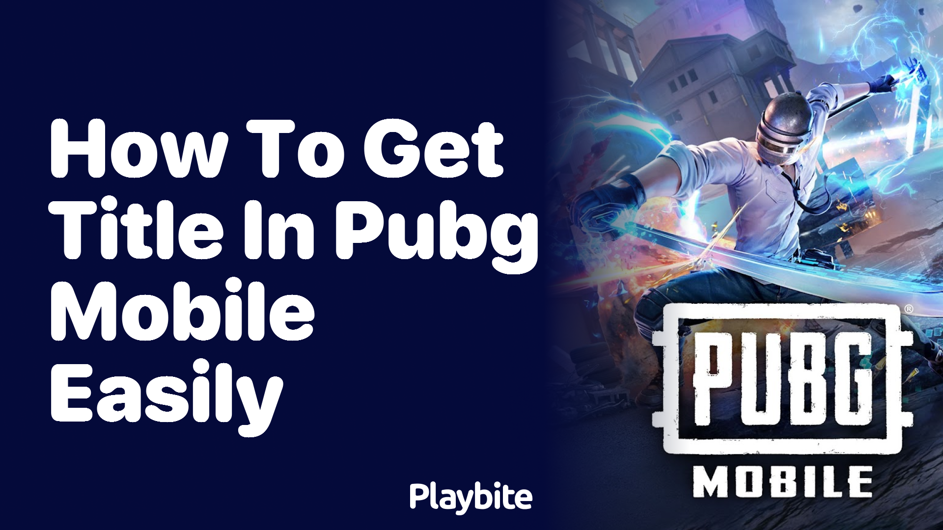 How to Easily Get a Title in PUBG Mobile