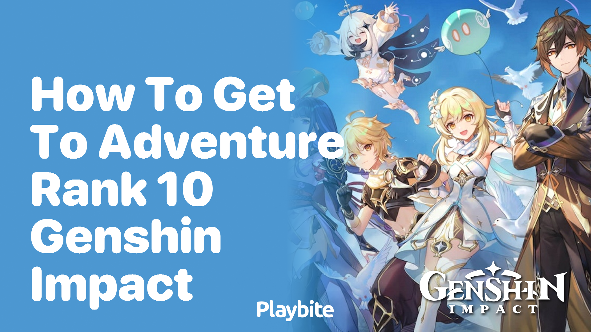 How to Reach Adventure Rank 10 in Genshin Impact Quickly