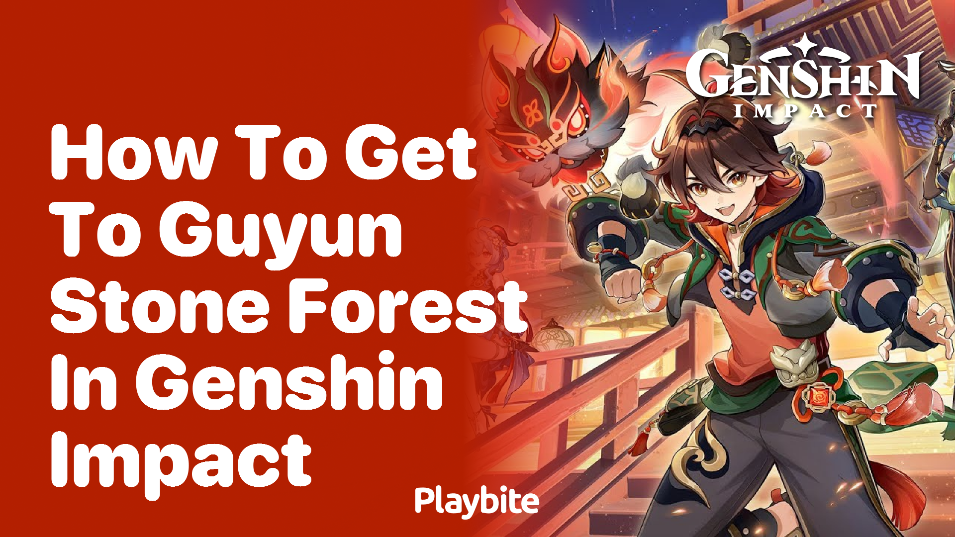 How to Get to Guyun Stone Forest in Genshin Impact
