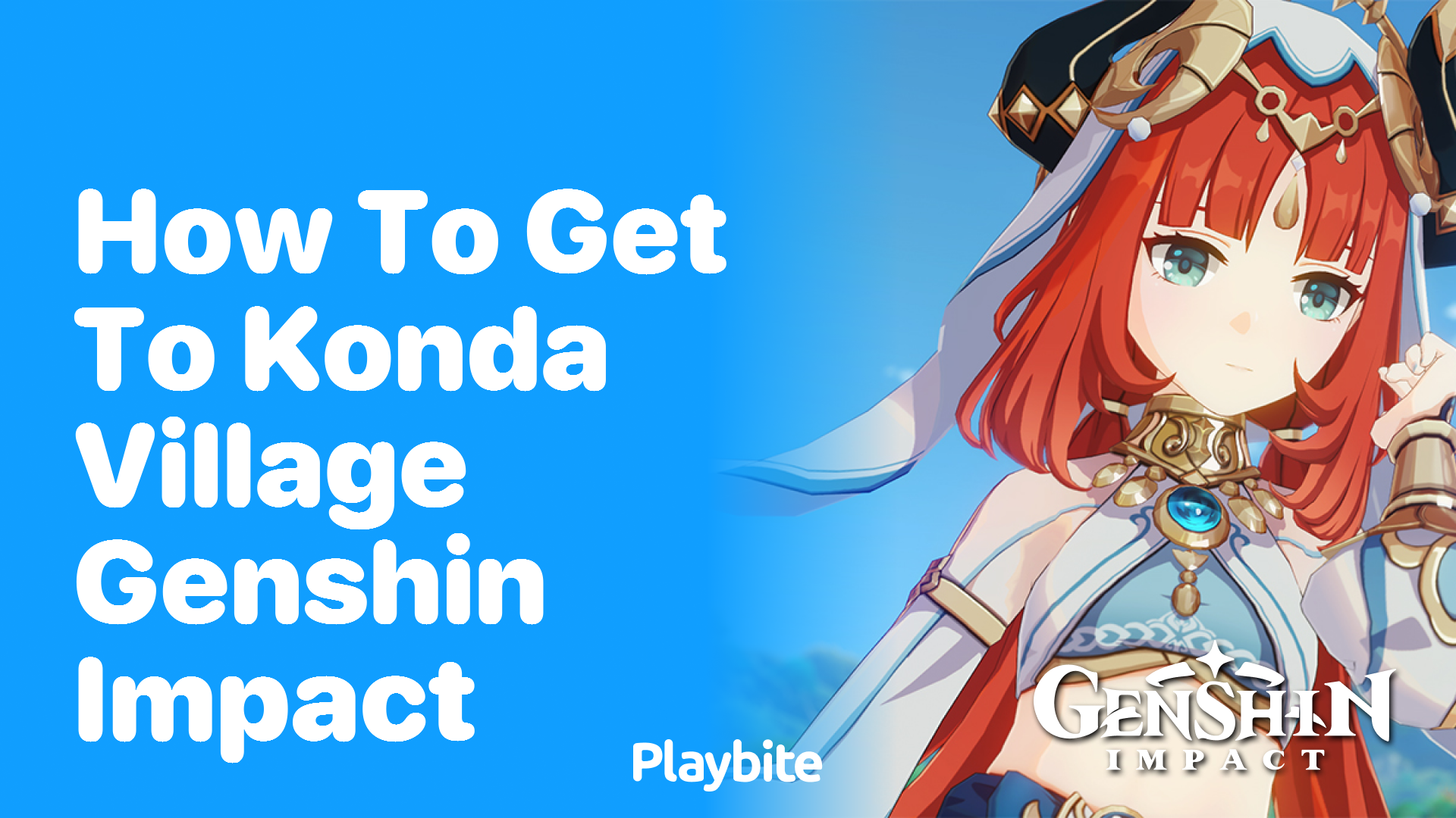 How to Get to Konda Village in Genshin Impact