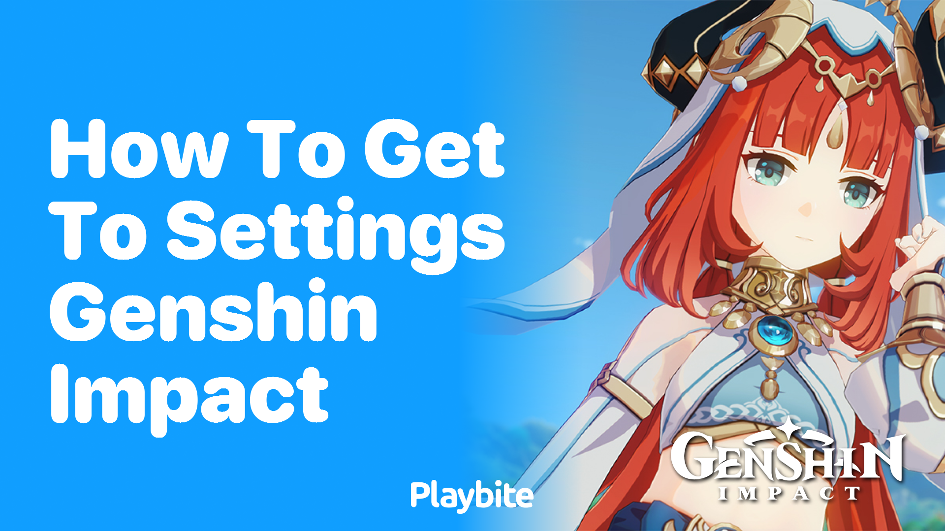How to Access Settings in Genshin Impact